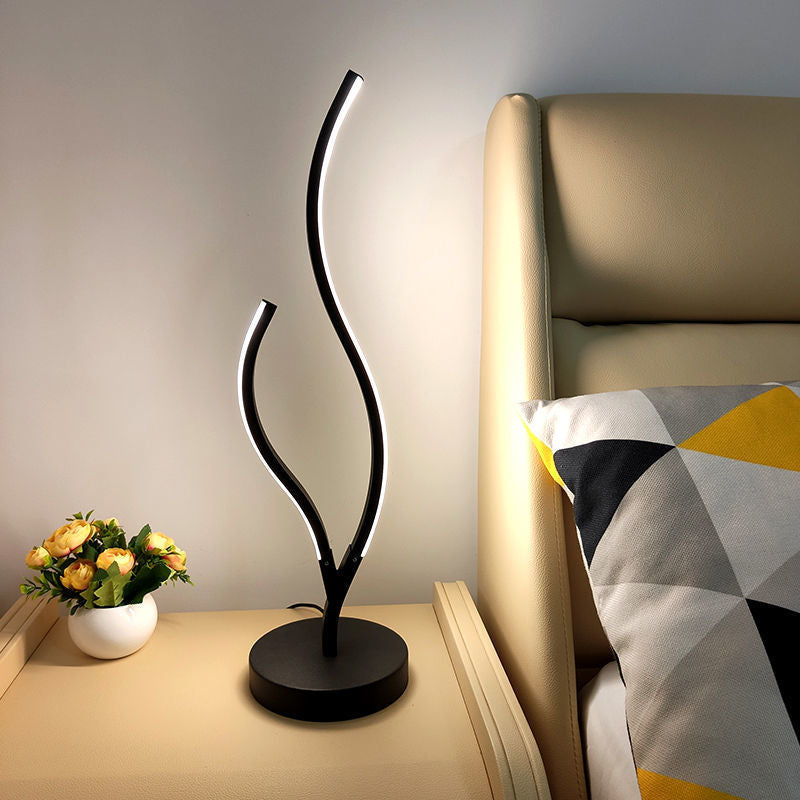 Creative LED Wave Shape Table Lamp