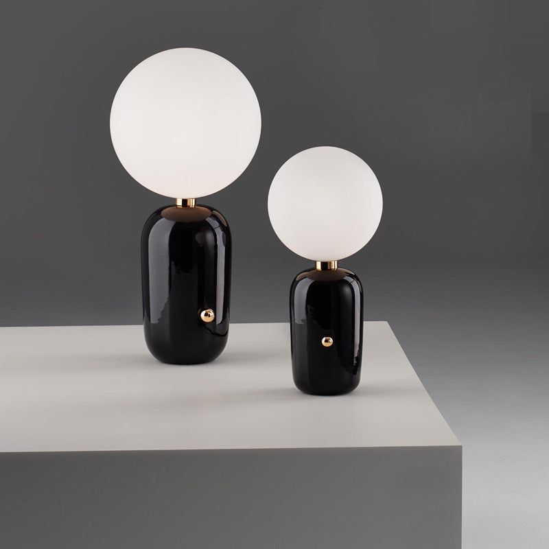 Modern Glass Ball Table Lamp