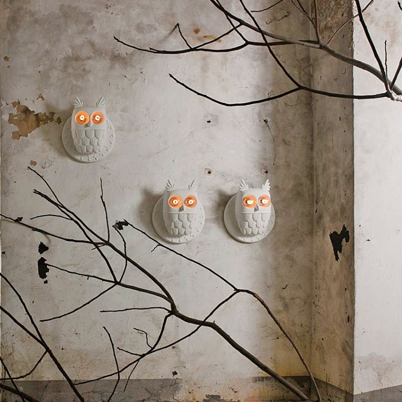 Creative Modern Owl Wall Lamp