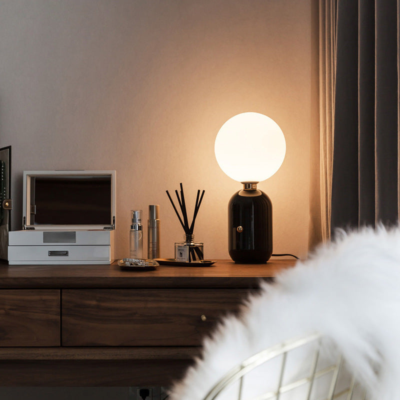 Modern Glass Ball Table Lamp