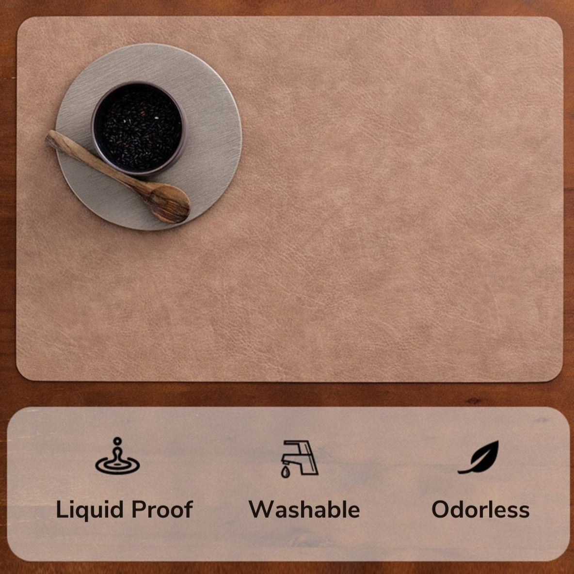 Japanese Leather Placemat