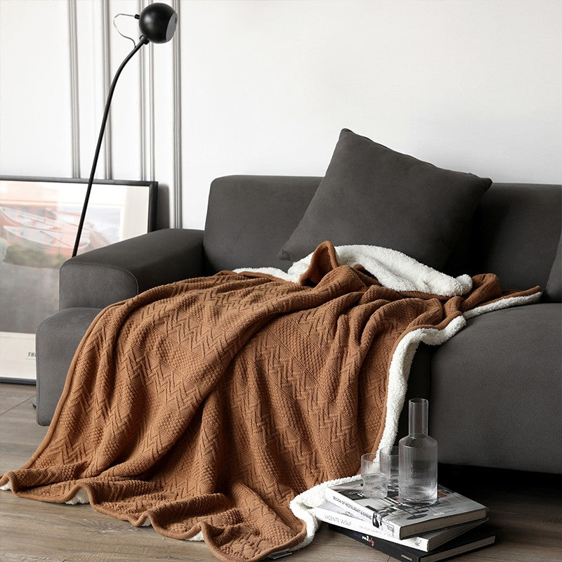 Taiyo Coral Fleece Throw