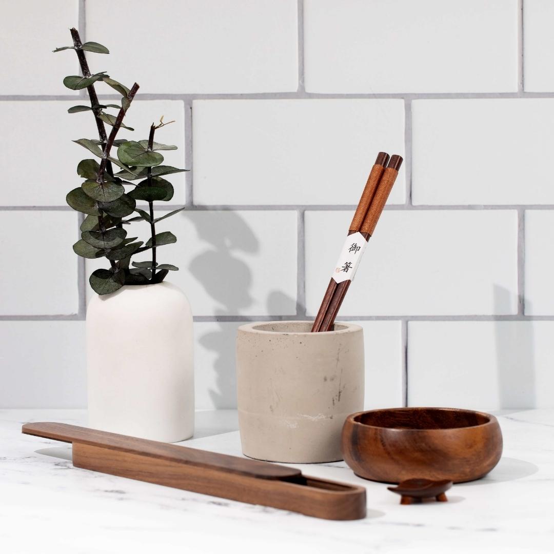 Yusu Custom Wooden Chopstick Set With Case