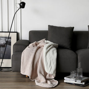 Taiyo Coral Fleece Throw