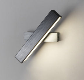 Wooden-Like LED Rotatable Wall Lamp