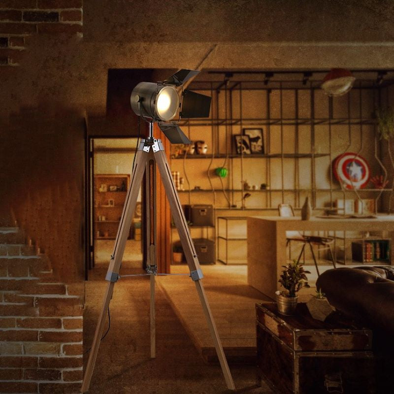 Industrial Creative Photography Floor Lamp