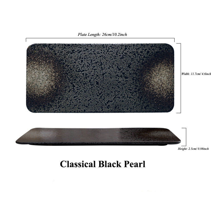 Akasuki Flat Sushi Plate