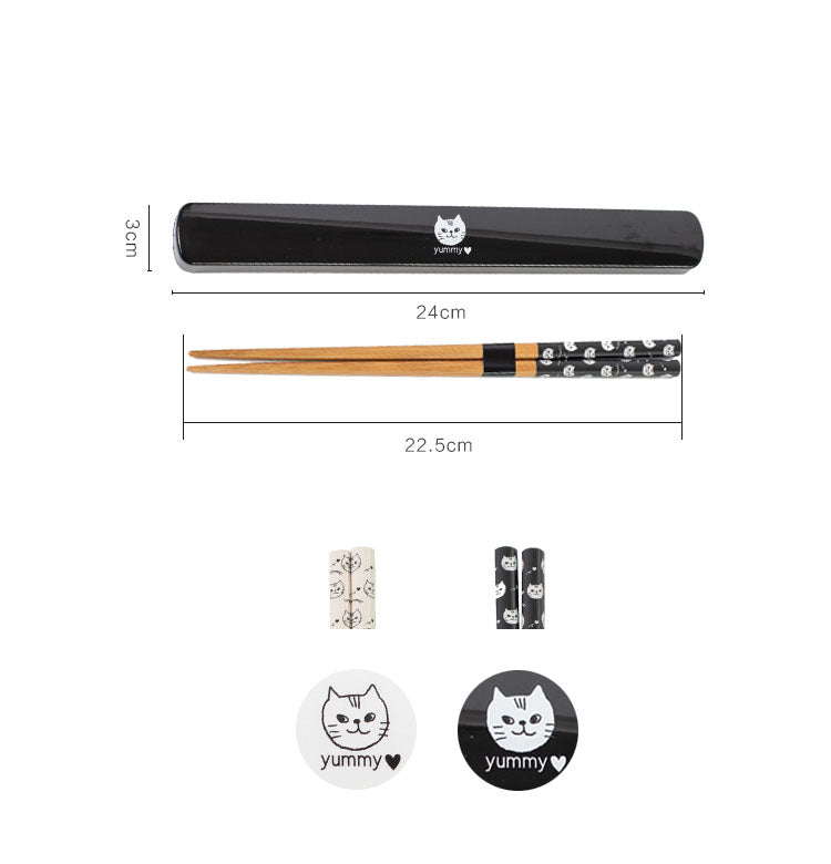 Maru Japanese Style Eco-friendly Chopsticks With Box