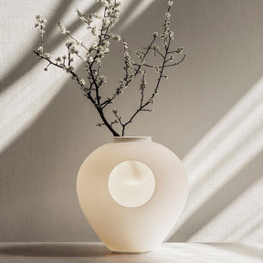 Japanese Wabi-Sabi Vase Table Lamp