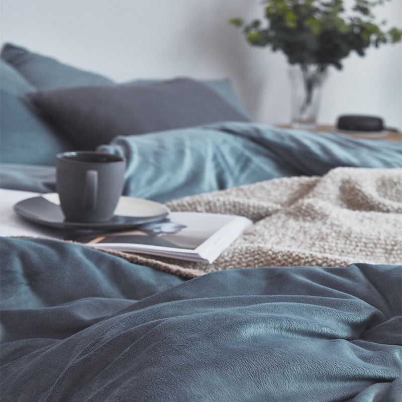 Amaya Japanese Style Cotton Bedding Set