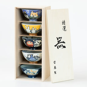 Asami Japanese Style Rice Bowl Set