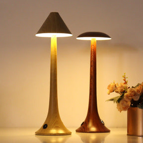 Wooden-Like Style Creative Table Lamp