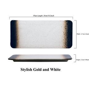 Akasuki Flat Sushi Plate