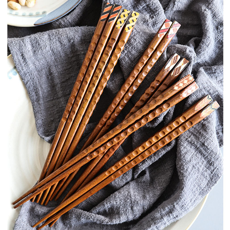 Tortoiseshell Japanese Style Ironwood Chopsticks