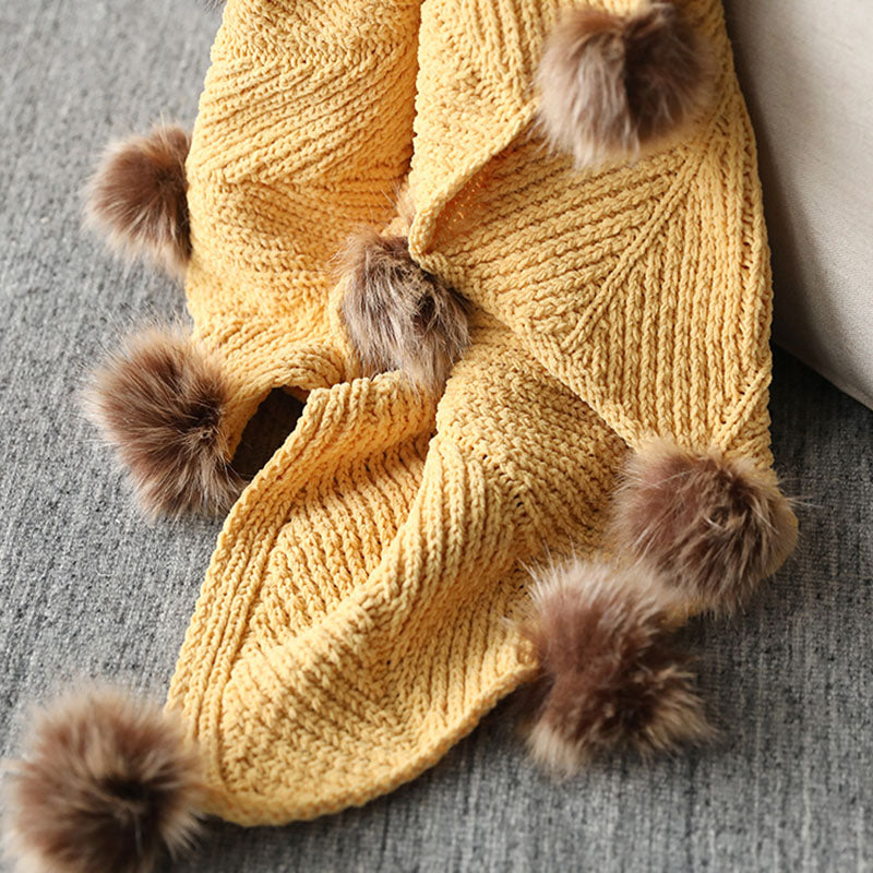 Mikazuki Crochet Throw