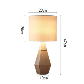 European Style Minimalist Resin Table Lamp