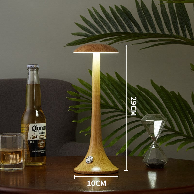 Wooden-Like Style Creative Table Lamp