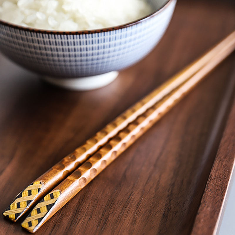 Tortoiseshell Japanese Style Ironwood Chopsticks