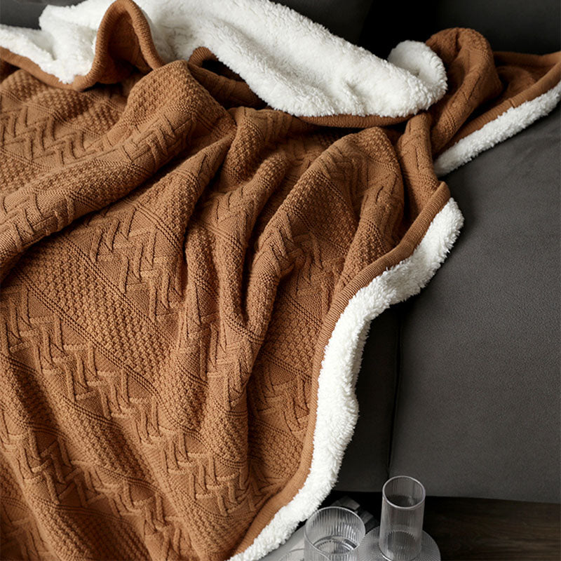 Taiyo Coral Fleece Throw