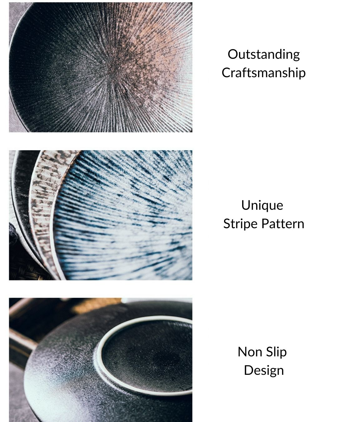 Kaiso Japanese Ceramic Plate Set