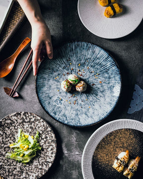 Kaiso Japanese Ceramic Plate Set