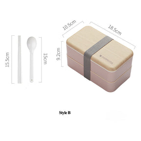 Bunko Japanese Style Bento Lunch Box