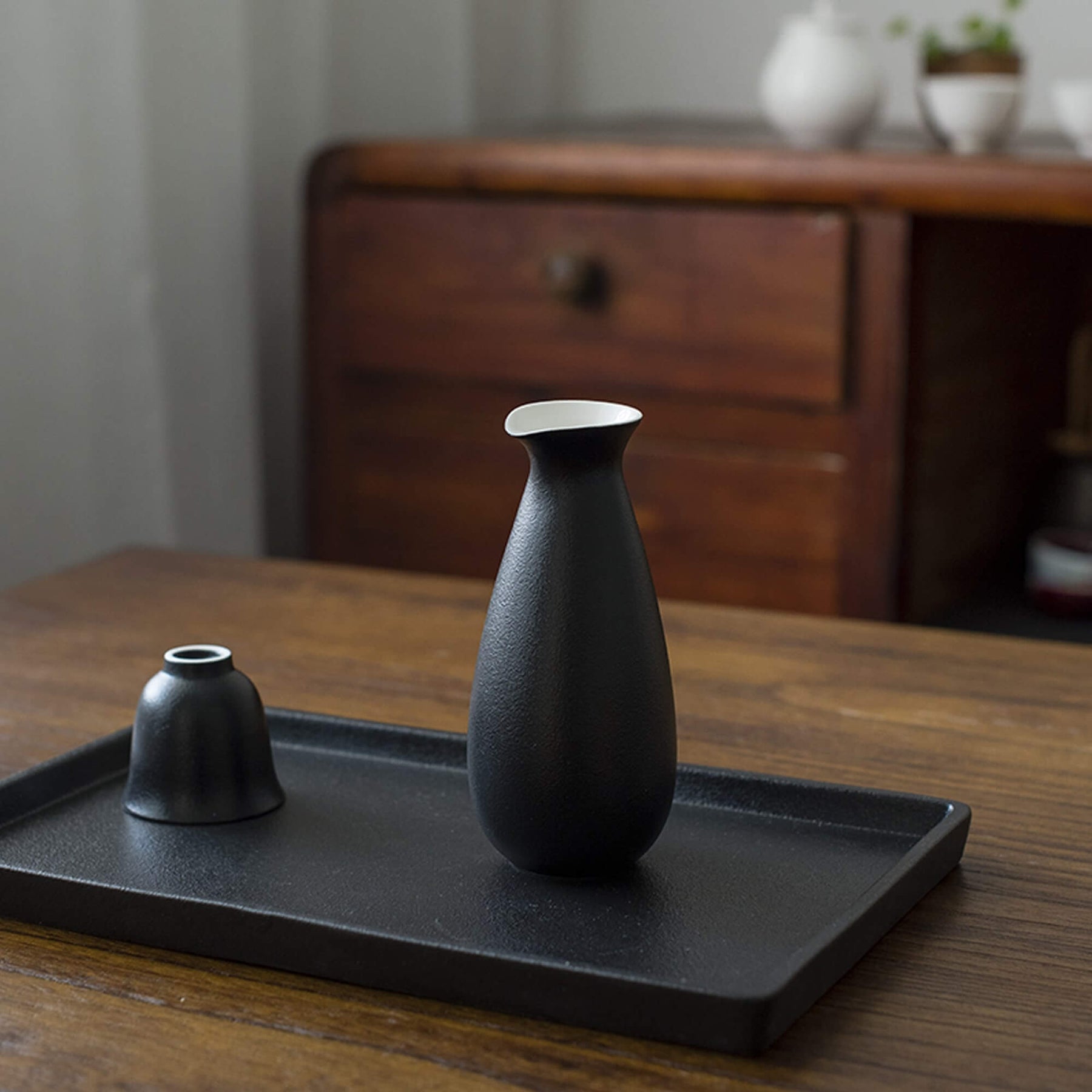 Japanese 8-Piece Ceramic Sake Set