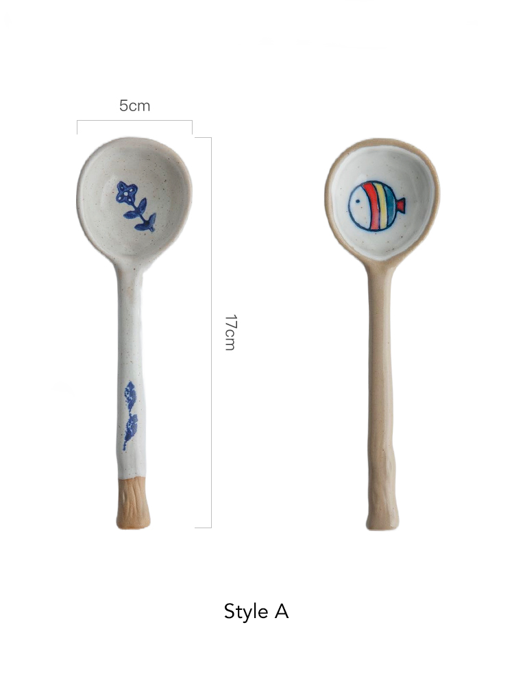 Yamazu Ceramic Table Spoon