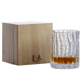 Custom Aoki Whiskey Glass