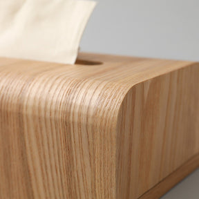 Wooden Walnut Tissue Box Cover