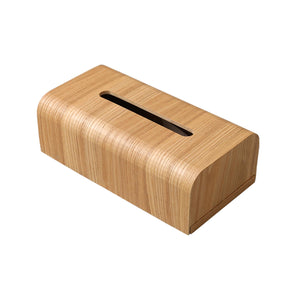 Wooden Walnut Tissue Box Cover