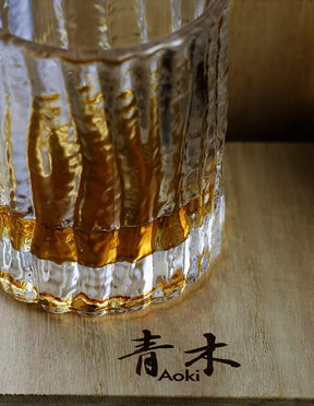 Custom Aoki Whiskey Glass
