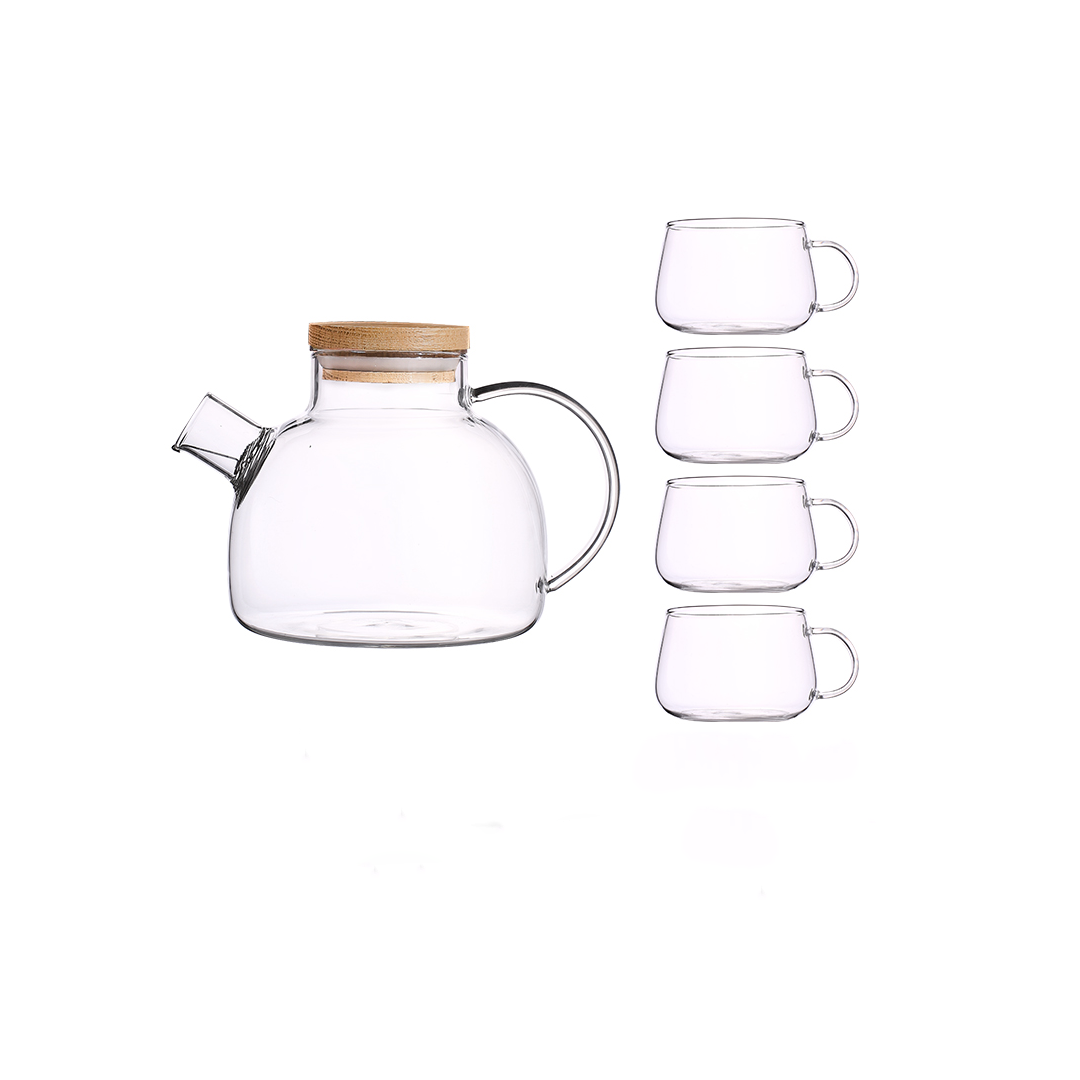 Garu Zen Style Glass Tea Set