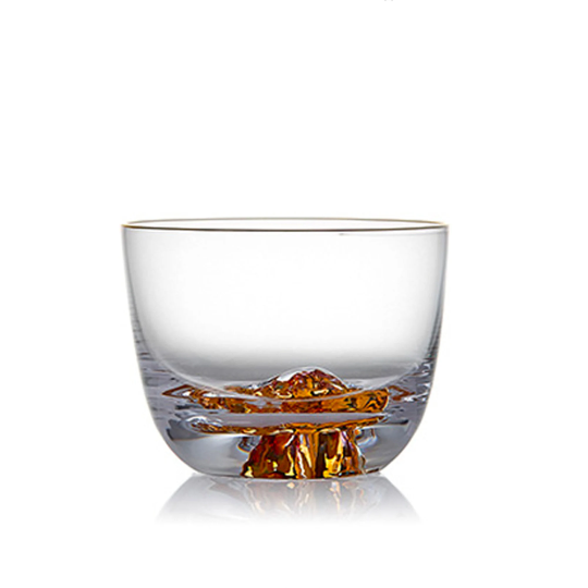 Kin Gold Rim Finish Tea Glass
