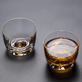 Kin Gold Rim Finish Tea Glass