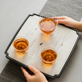 Kin Gold Rim Finish Tea Glass