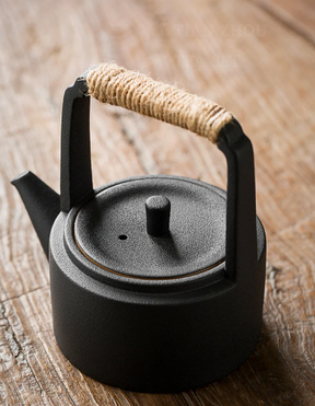 Japanese Eri 7-Piece Ceramic Tea Set