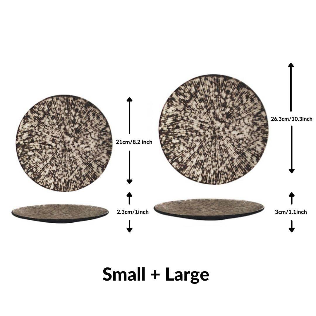 Kaiso Japanese Ceramic Plate Set