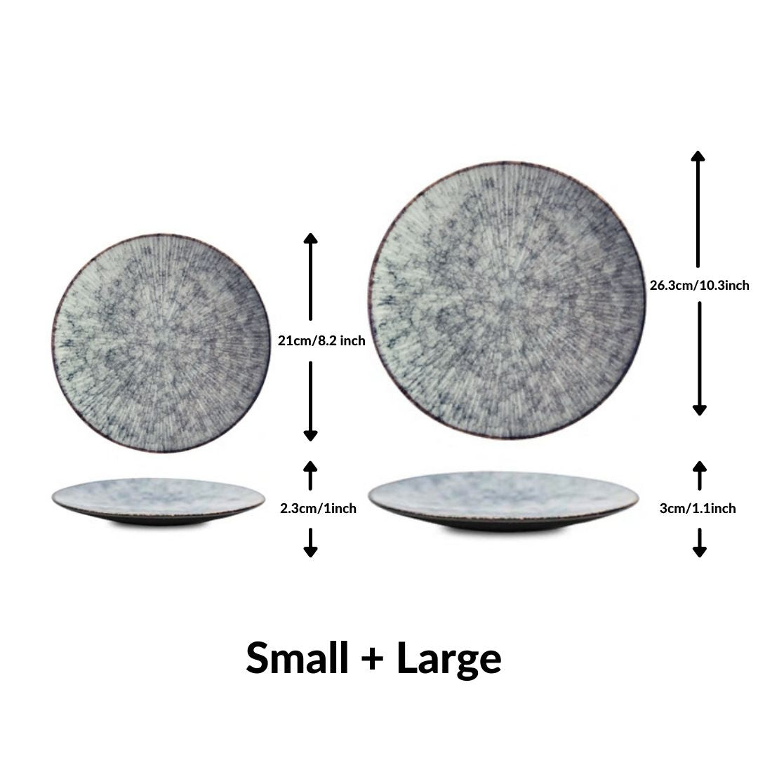 Kaiso Japanese Ceramic Plate Set