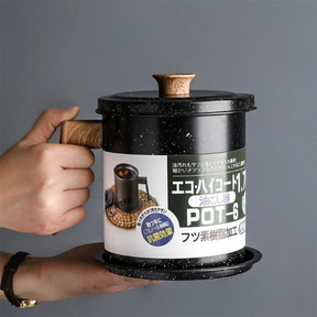 Japanese Kanji Reusable Oil Filter/Container