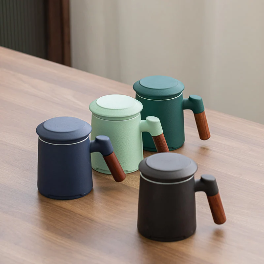 KungFu Ceramic Tea Mug