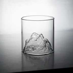 Custom Mount Fuji Whiskey Glass