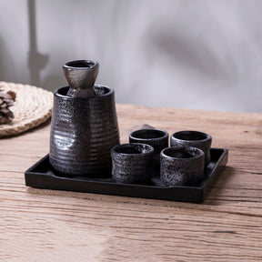 Akasuki  Japanese Ceramic Sake Set