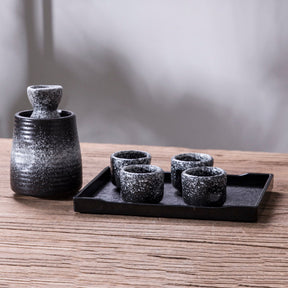 Akasuki  Japanese Ceramic Sake Set