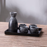 Akasuki  Japanese Ceramic Sake Set