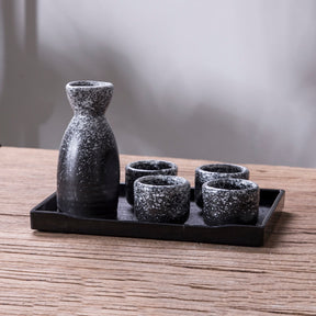 Akasuki  Japanese Ceramic Sake Set