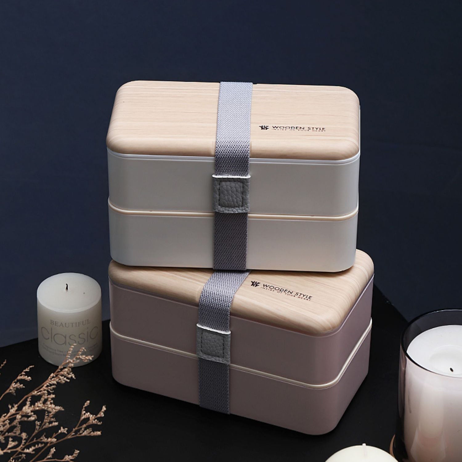 Bunko Japanese Style Bento Lunch Box