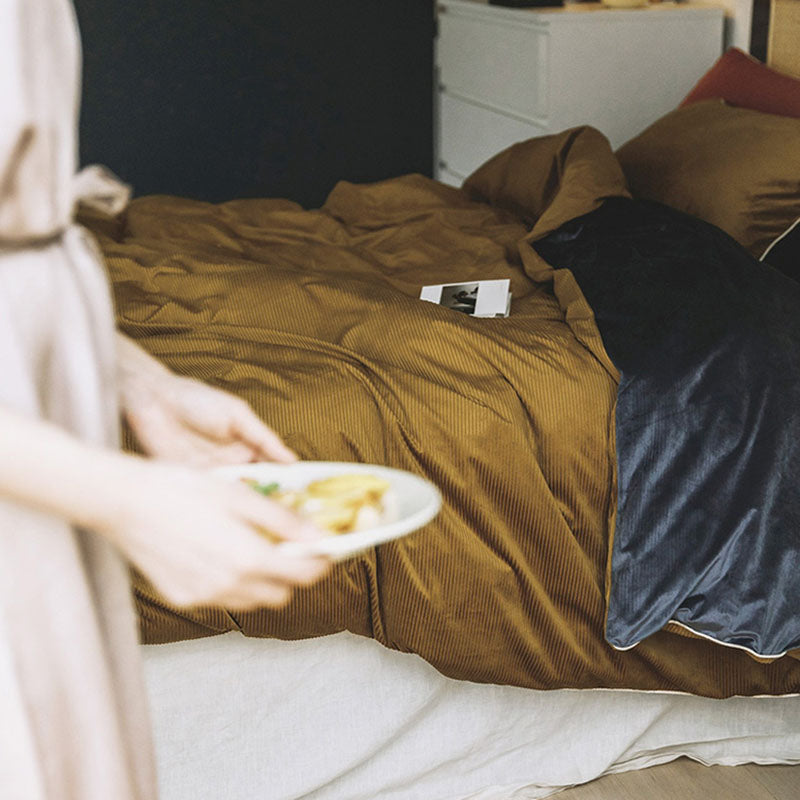 Akihiko Japanese Style Cotton Bedding Set