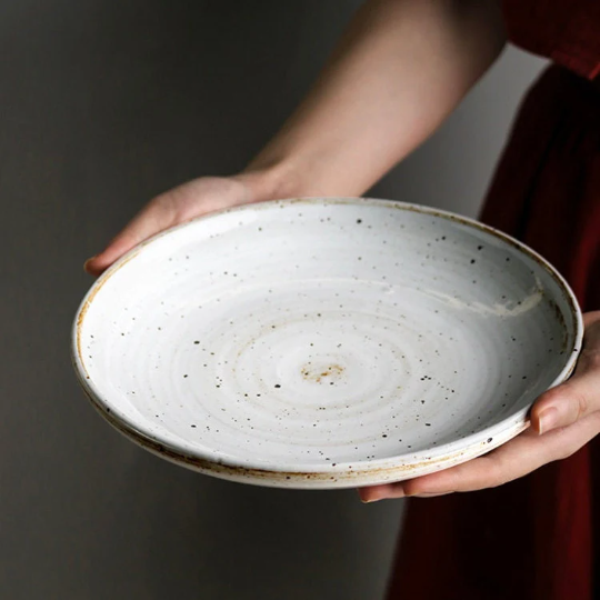 Kyoto Earth Ware Plate Set
