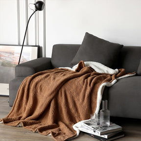 Taiyo Coral Fleece Throw